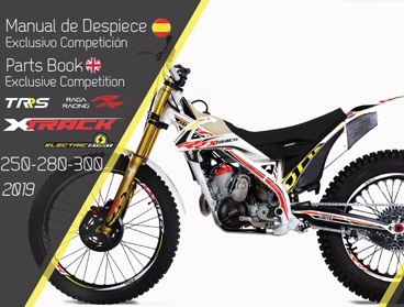 Despiece TRS XTRACK RR 2019 / 2020 ENCENDIDO ELECTRICO